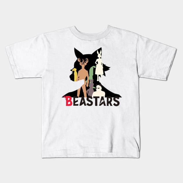 Beastars Legosi Kids T-Shirt by SYnergization